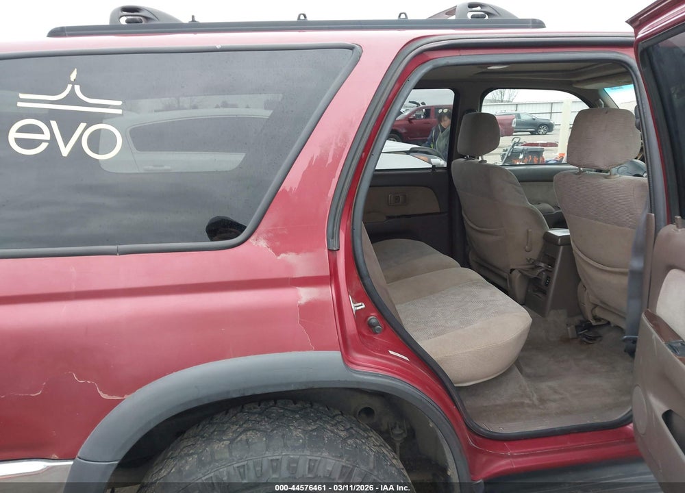 2000 TOYOTA 4RUNNER SR5 V6 VIN: JT3HN86R6Y0282251