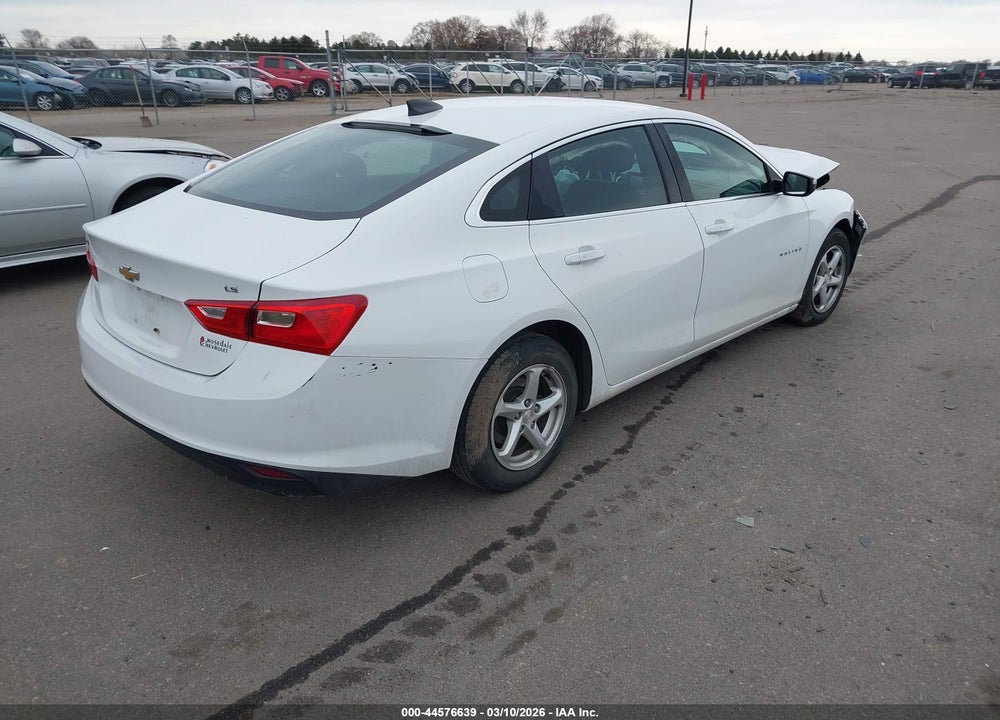 2016 CHEVROLET MALIBU LS VIN: 1G1ZB5ST9GF292799