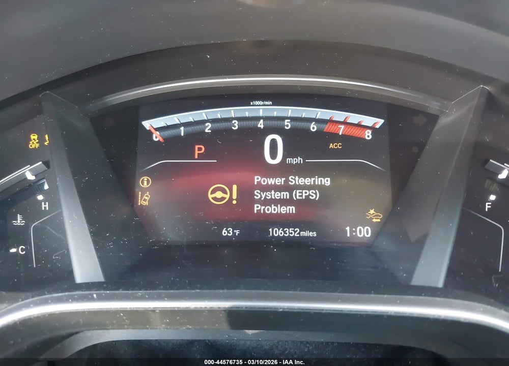 2017 HONDA CR-V TOURING VIN: 2HKRW2H90HH608765