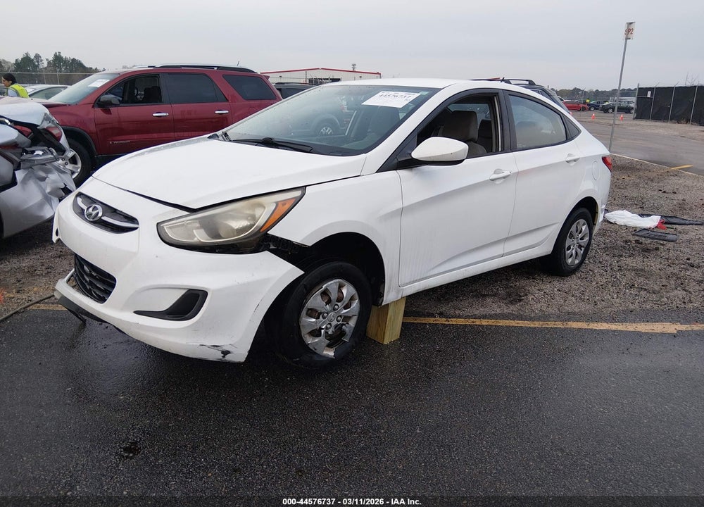 2016 HYUNDAI ACCENT SE VIN: KMHCT4AE8GU014362