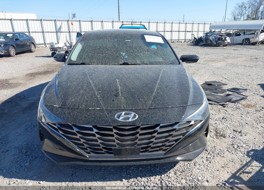 2021 HYUNDAI ELANTRA SEL VIN: 5NPLN4AG0MH006374