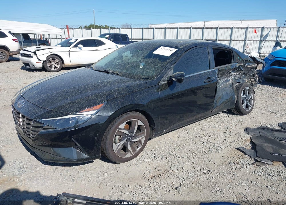 2021 HYUNDAI ELANTRA SEL VIN: 5NPLN4AG0MH006374