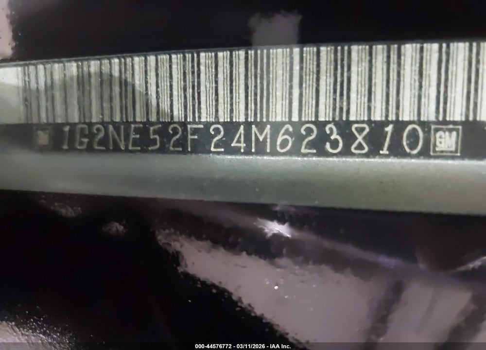 2004 PONTIAC GRAND AM SE VIN: 1G2NE52F24M623810