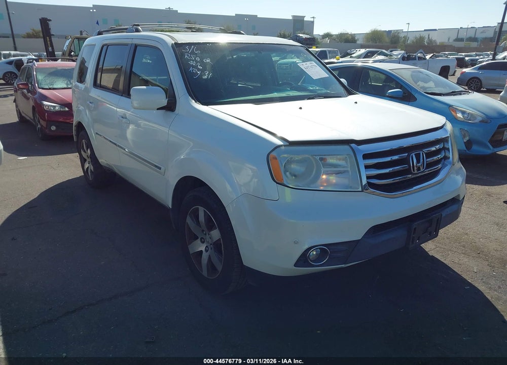 2013 HONDA PILOT TOURING VIN: 5FNYF3H97DB013504