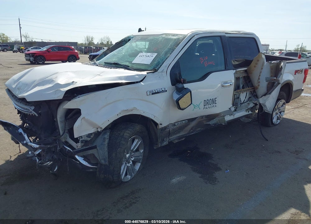 2019 FORD F-150 LARIAT VIN: 1FTFW1E1XKFA18554