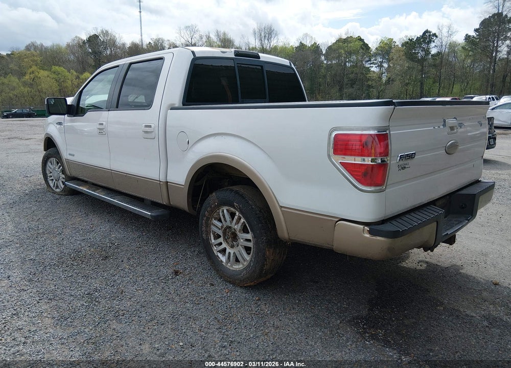 2011 FORD F-150 LARIAT VIN: 1FTFW1CT0BKD85426