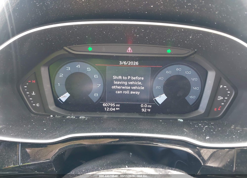 2021 AUDI Q3 PREMIUM 45 TFSI S LINE QUATTRO TIPTRONIC VIN: WA1DECF38M1071415