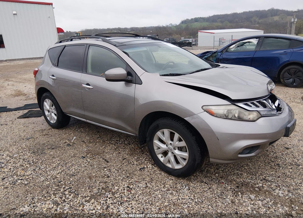 2012 NISSAN MURANO SV VIN: JN8AZ1MW3CW215201