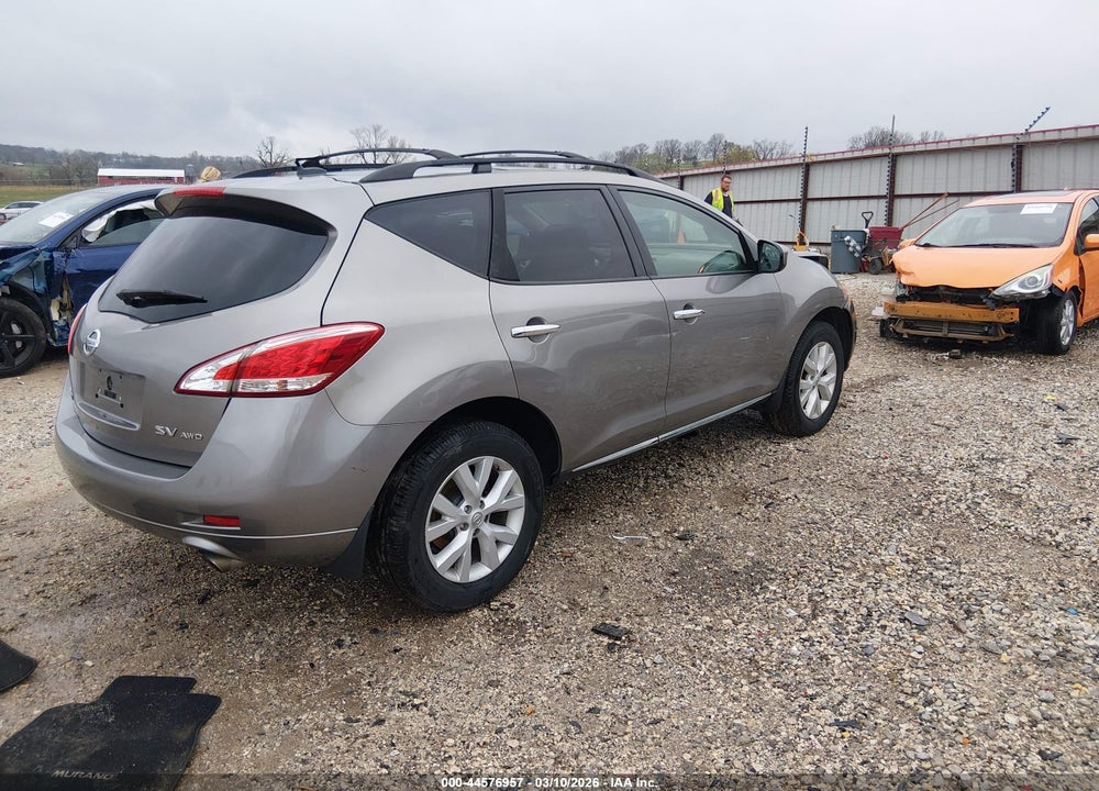 2012 NISSAN MURANO SV VIN: JN8AZ1MW3CW215201
