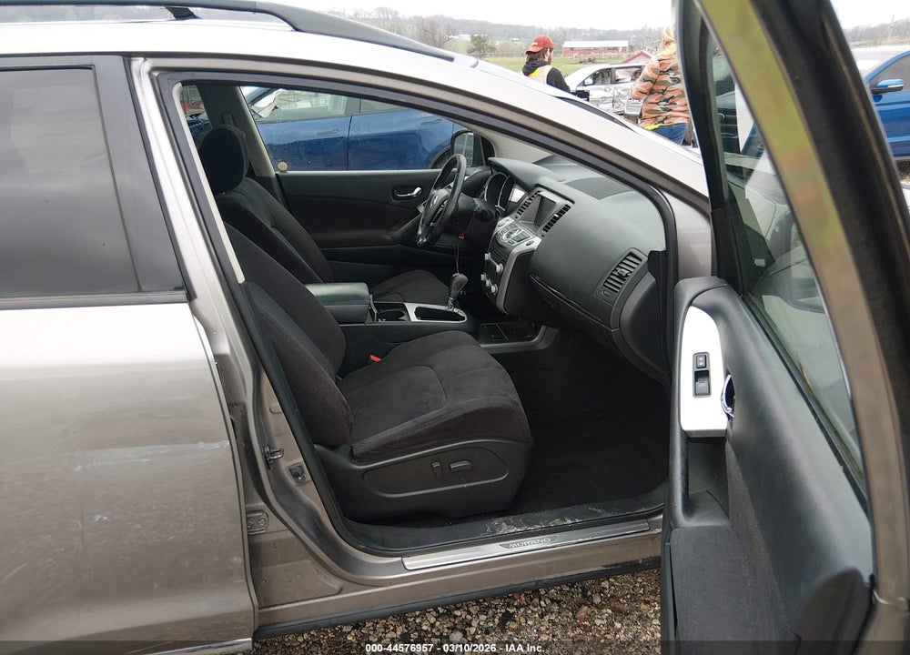 2012 NISSAN MURANO SV VIN: JN8AZ1MW3CW215201