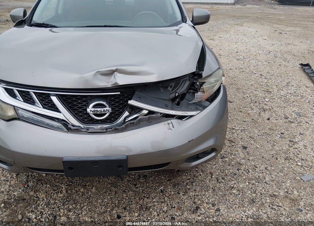 2012 NISSAN MURANO SV VIN: JN8AZ1MW3CW215201