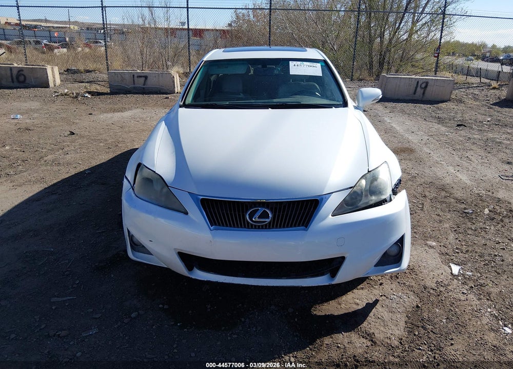 2011 LEXUS IS 250 VIN: JTHCF5C28B5045343
