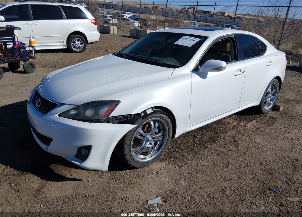 2011 LEXUS IS 250 VIN: JTHCF5C28B5045343