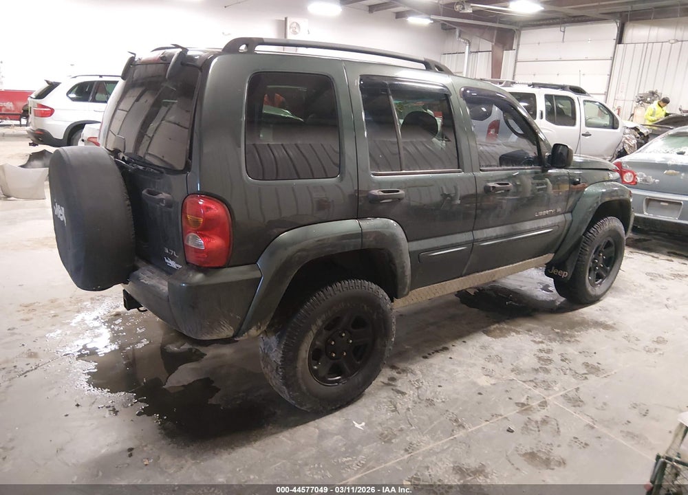 2002 JEEP LIBERTY LIMITED EDITION VIN: 1J4GL58K02W284409