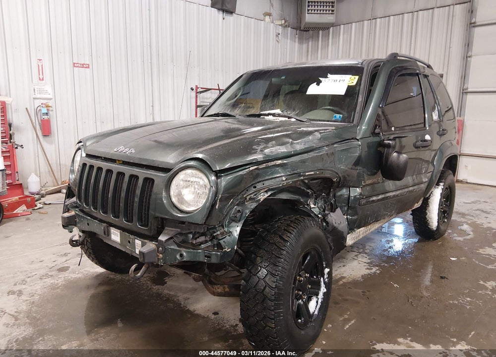 2002 JEEP LIBERTY LIMITED EDITION VIN: 1J4GL58K02W284409