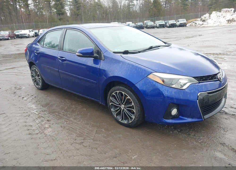 2016 TOYOTA COROLLA S PLUS VIN: 2T1BURHE3GC588896