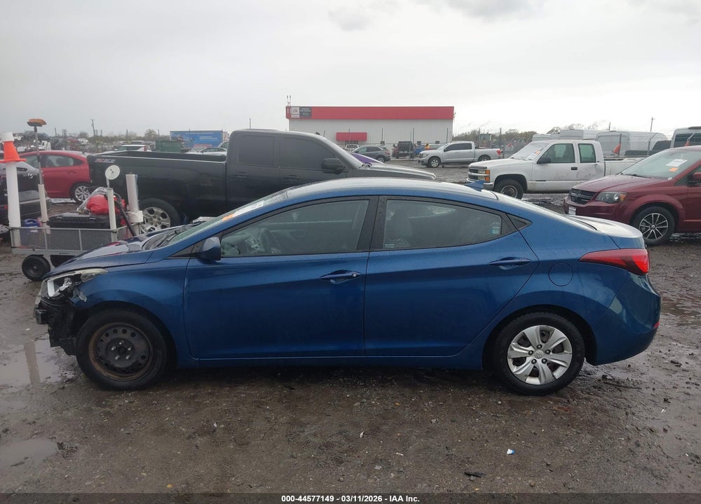 2016 HYUNDAI ELANTRA SE VIN: KMHDH4AE8GU482601