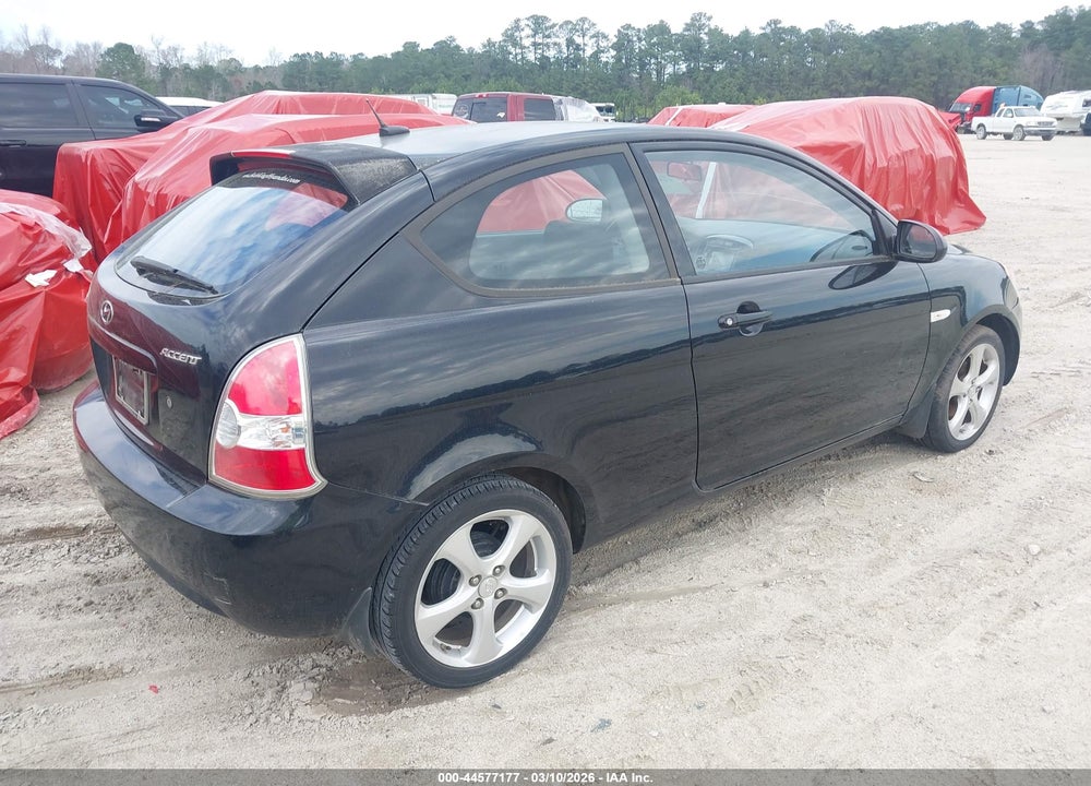 2009 HYUNDAI ACCENT SE VIN: KMHCN36C09U122070