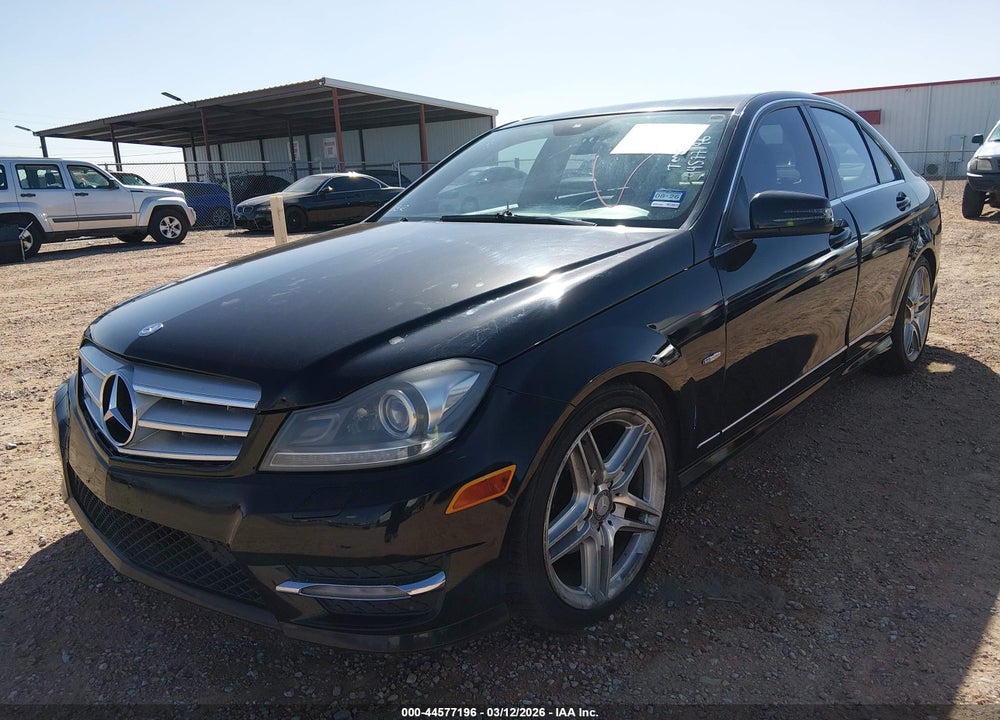2012 MERCEDES-BENZ C 250 SPORT VIN: WDDGF4HB3CA715708