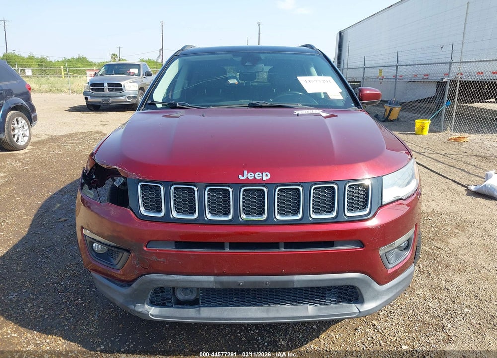 2020 JEEP COMPASS SUN AND SAFETY FWD VIN: 3C4NJCBB4LT229842