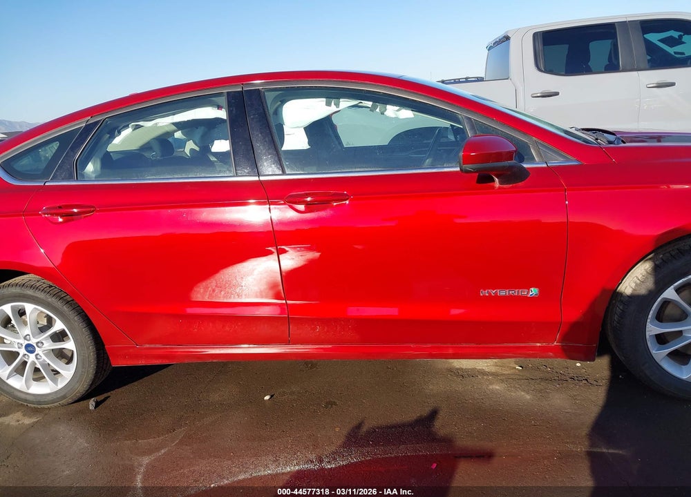 2019 FORD FUSION HYBRID SE VIN: 3FA6P0LU4KR268501