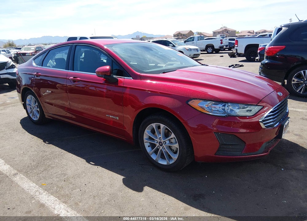 2019 FORD FUSION HYBRID SE VIN: 3FA6P0LU4KR268501