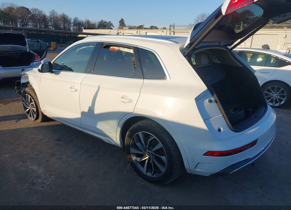 2021 AUDI Q5 PREMIUM 45 TFSI QUATTRO S TRONIC VIN: WA1AAAFY2M2078739