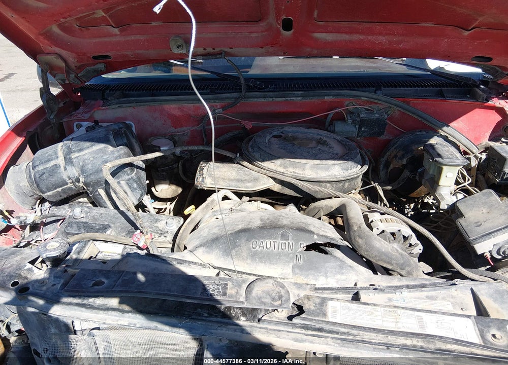 1995 CHEVROLET GMT-400 K1500 VIN: 1GCEK14K5SZ121686