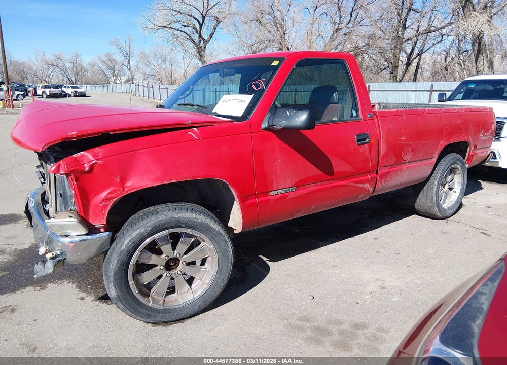 1995 CHEVROLET GMT-400 K1500 VIN: 1GCEK14K5SZ121686