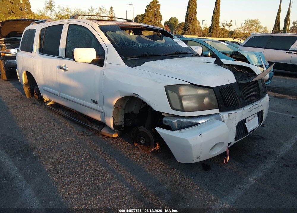 2005 NISSAN ARMADA SE VIN: 5N1AA08A45N702648