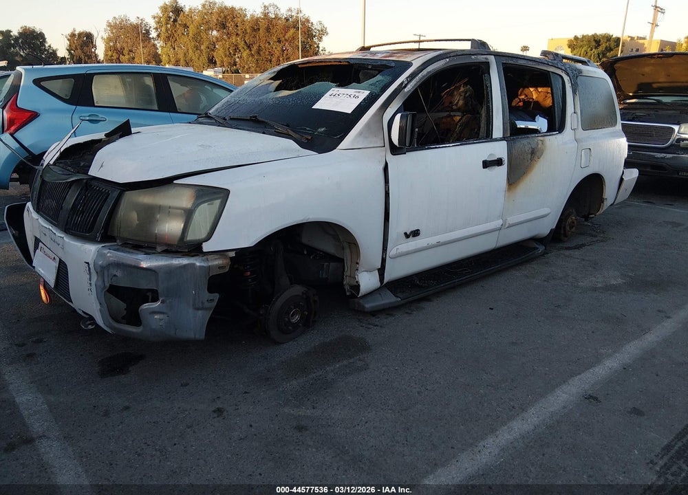 2005 NISSAN ARMADA SE VIN: 5N1AA08A45N702648