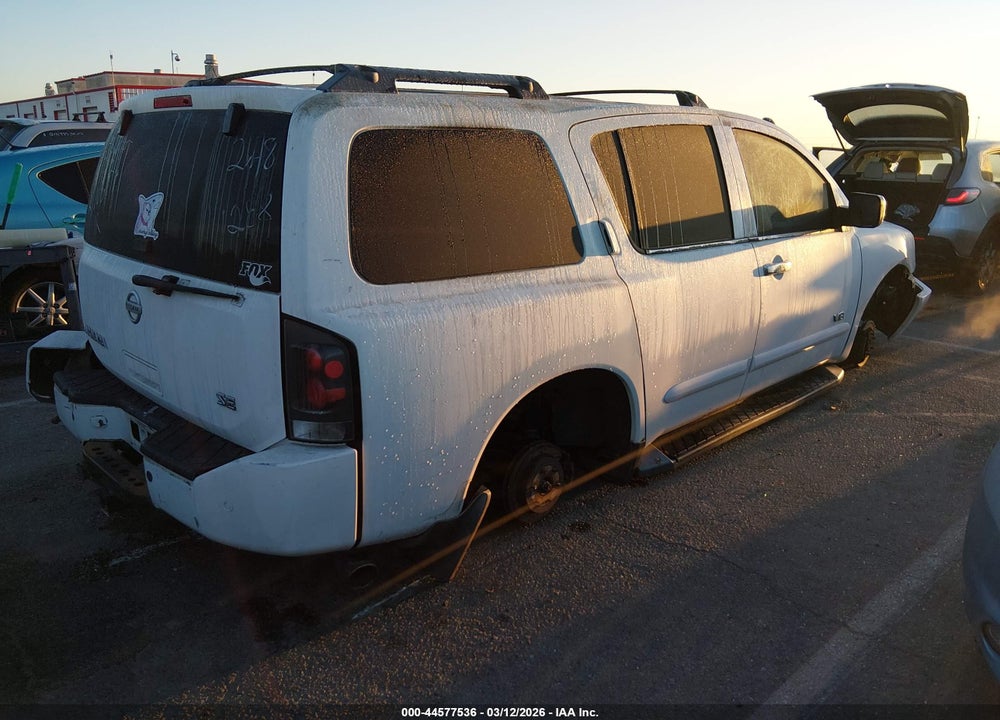 2005 NISSAN ARMADA SE VIN: 5N1AA08A45N702648