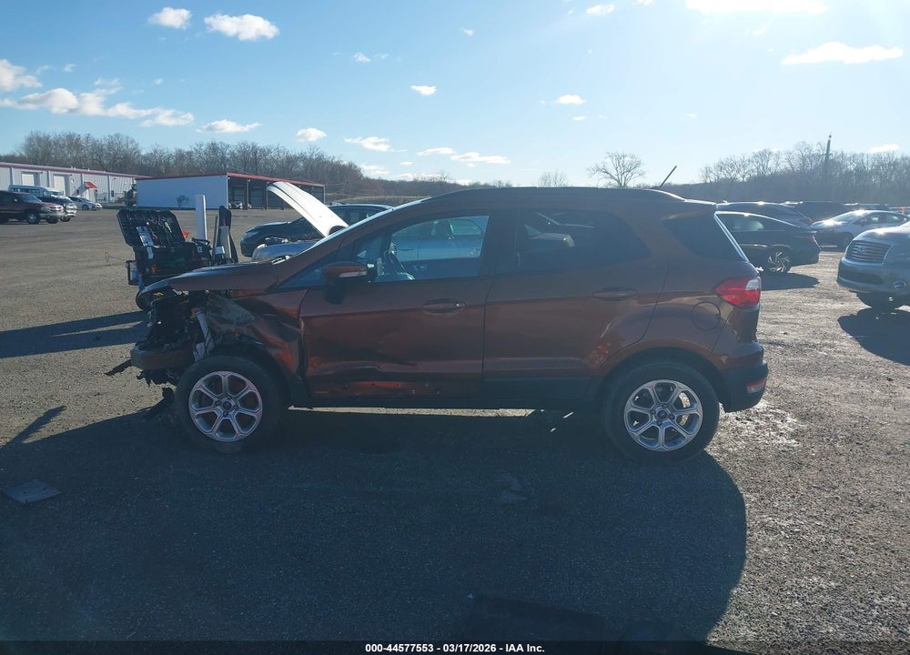 2018 FORD ECOSPORT SE VIN: MAJ3P1TE9JC224329