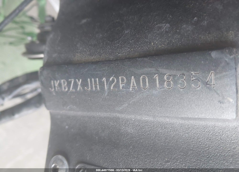 2023 KAWASAKI ZX636 K VIN: JKBZXJH12PA018354
