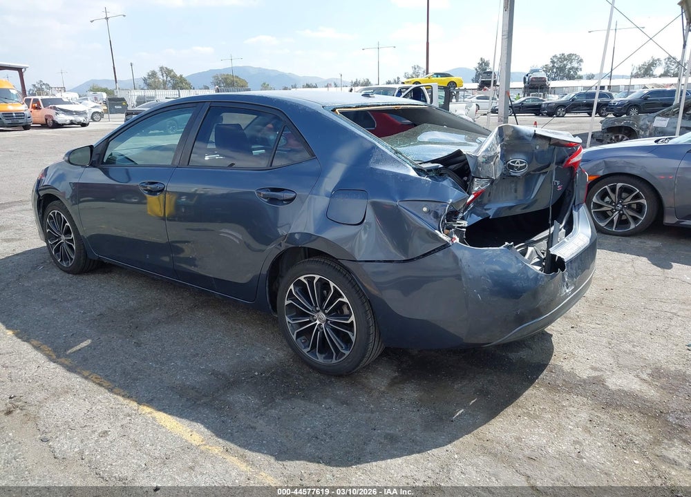 2015 TOYOTA COROLLA S PLUS VIN: 5YFBURHEXFP182046
