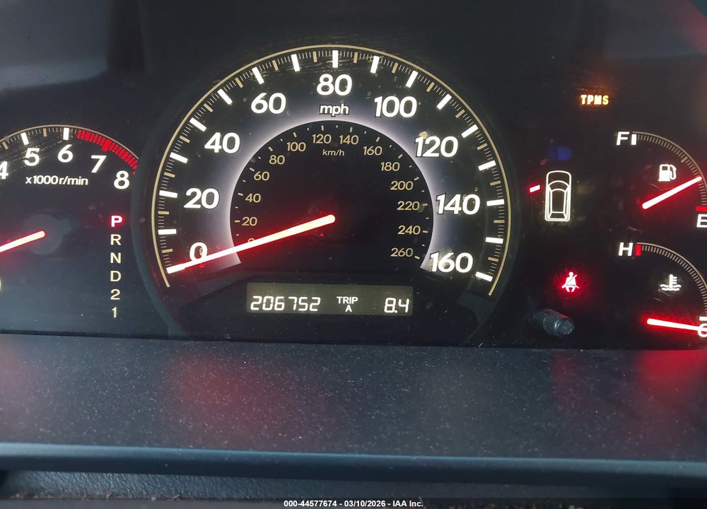 2010 HONDA ODYSSEY EX VIN: 5FNRL3H45AB112450