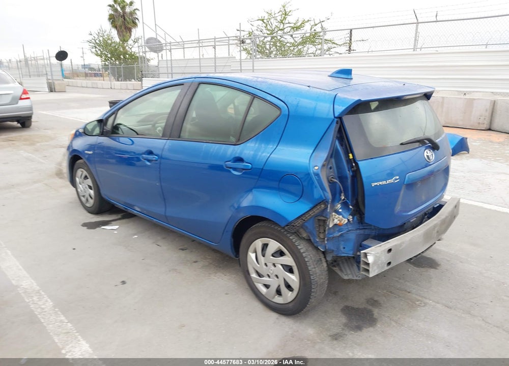 2015 TOYOTA PRIUS C ONE VIN: JTDKDTB36F1582386