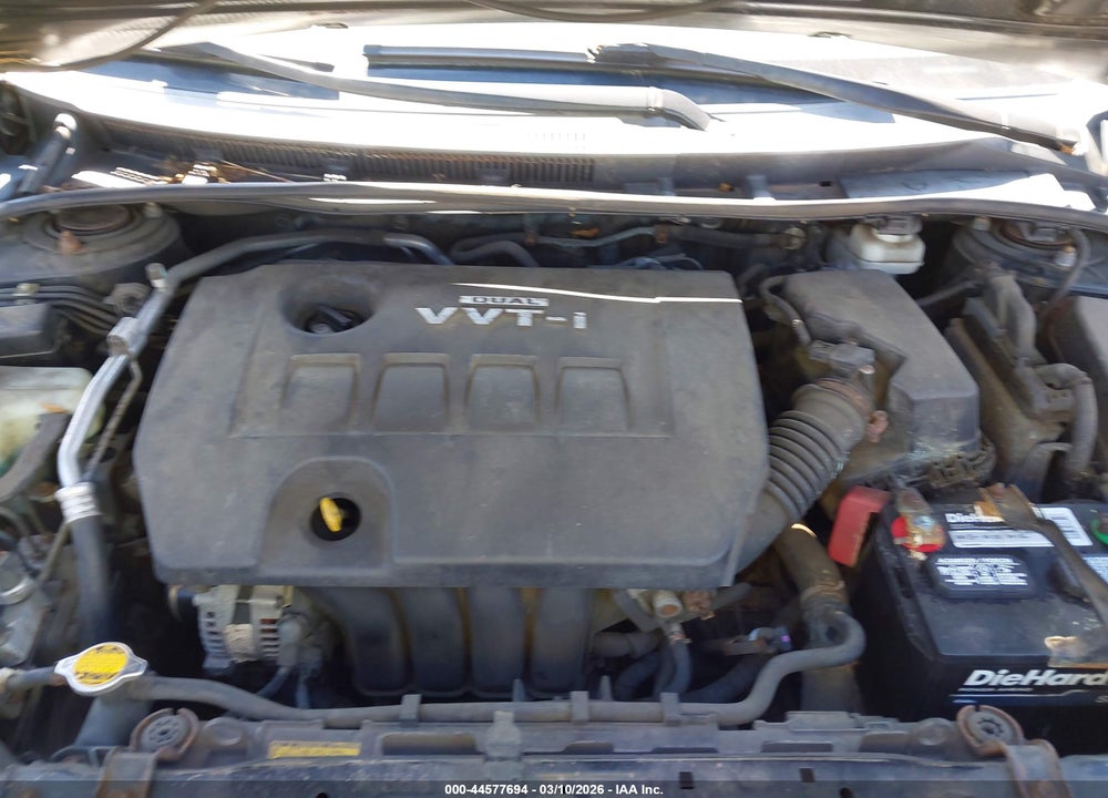 2010 TOYOTA COROLLA LE VIN: 2T1BU4EE8AC253437