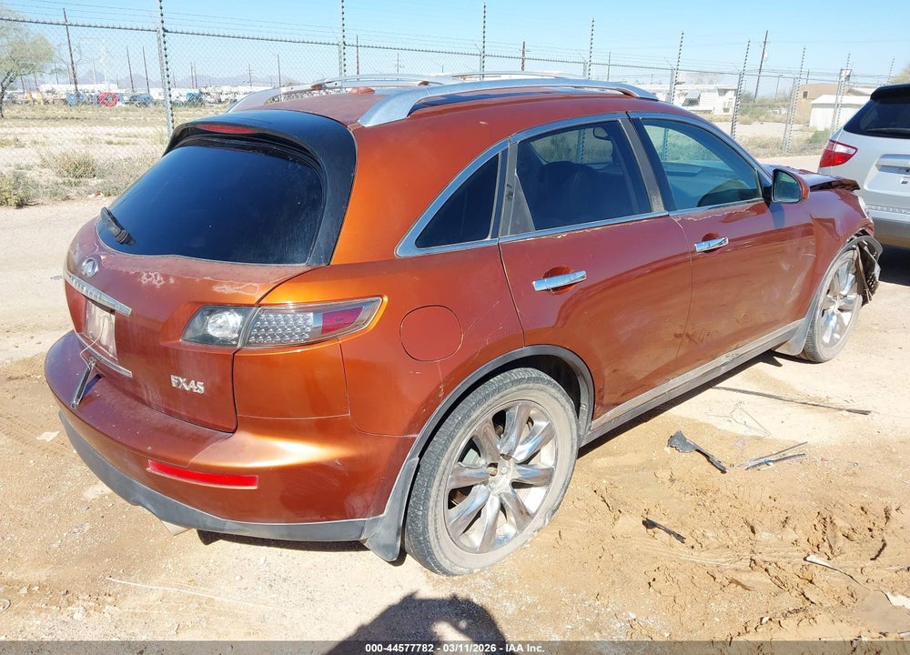 2007 INFINITI FX45 VIN: JNRBS08WX7X400127