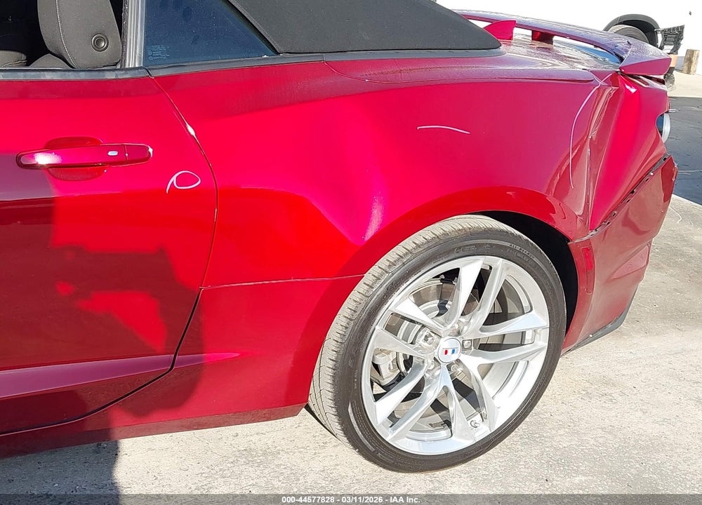 2021 CHEVROLET CAMARO RWD  LT1 VIN: 1G1FF3D7XM0143134