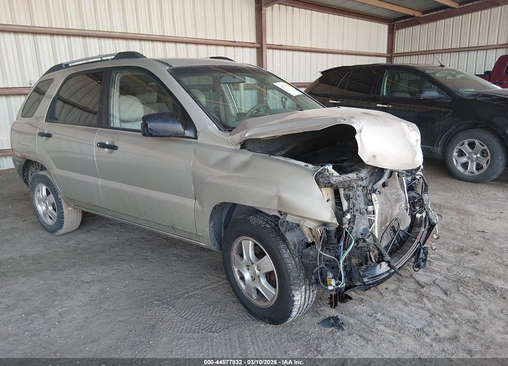 2007 KIA SPORTAGE LX VIN: KNDJF724777343191