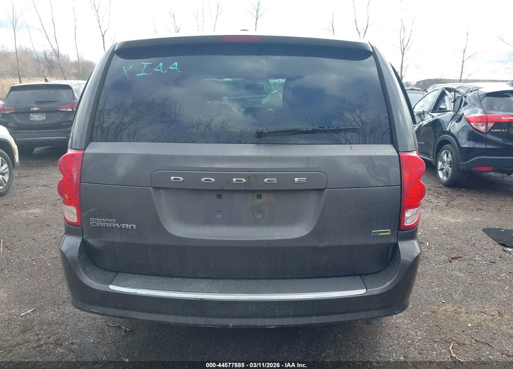 2017 DODGE GRAND CARAVAN SXT VIN: 2C4RDGCG7HR581348