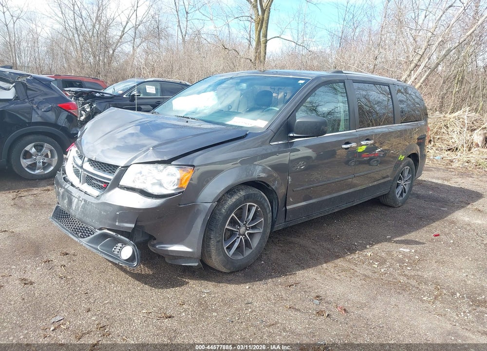 2017 DODGE GRAND CARAVAN SXT VIN: 2C4RDGCG7HR581348