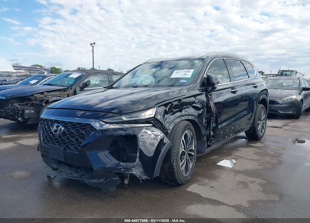 2019 HYUNDAI SANTA FE ULTIMATE 2.0T VIN: 5NMS53AA6KH059530