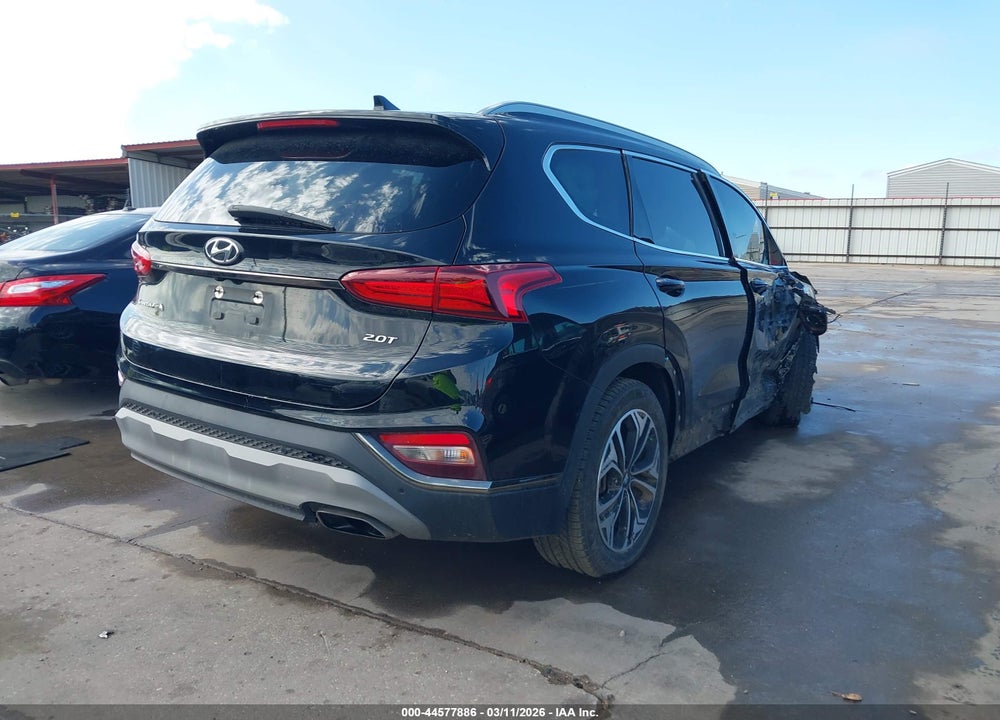 2019 HYUNDAI SANTA FE ULTIMATE 2.0T VIN: 5NMS53AA6KH059530