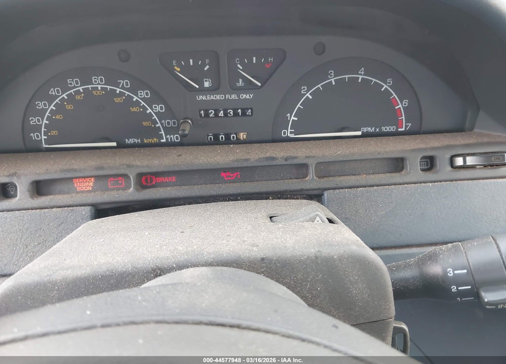 1992 SATURN SL1 VIN: 1G8ZG5497NZ264709