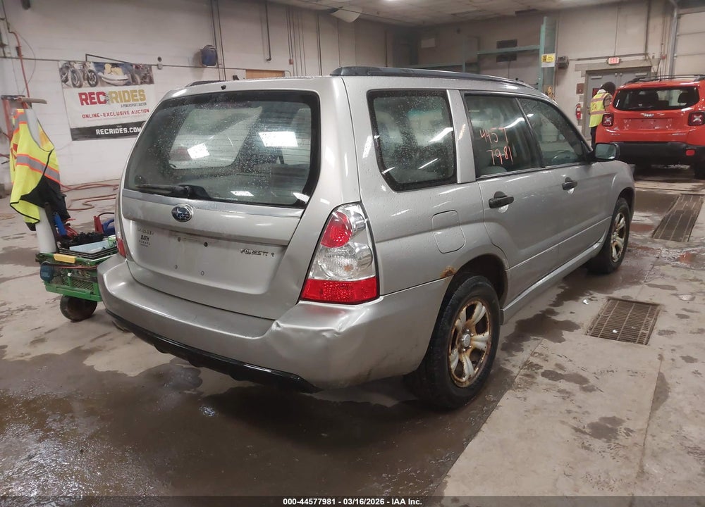 2006 SUBARU FORESTER 2.5X VIN: JF1SG63646H704399