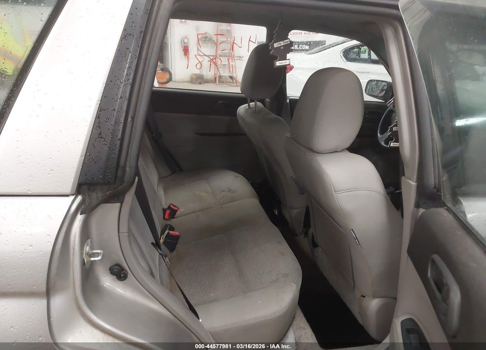 2006 SUBARU FORESTER 2.5X VIN: JF1SG63646H704399