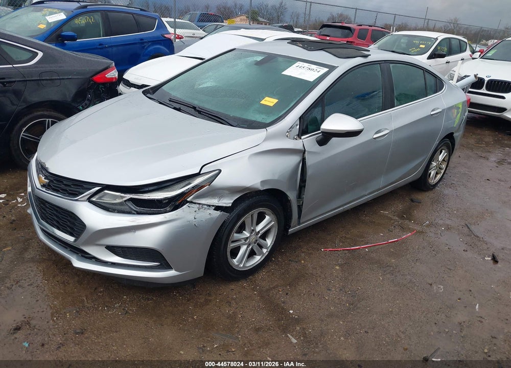 2017 CHEVROLET CRUZE LT AUTO VIN: 1G1BE5SM3H7100306