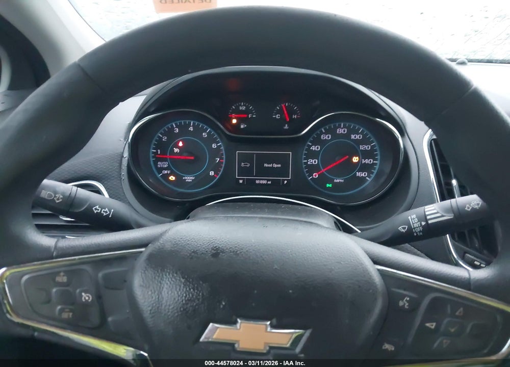 2017 CHEVROLET CRUZE LT AUTO VIN: 1G1BE5SM3H7100306